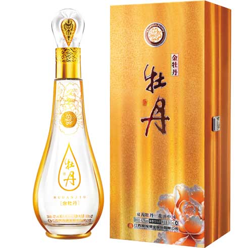 【双沟精装版】金牡丹42度500ml单瓶装绵柔浓香型白酒